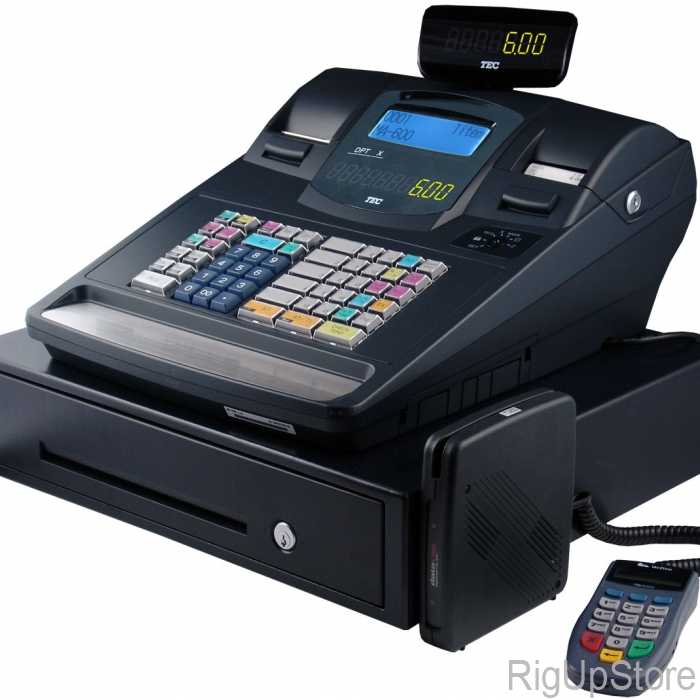 electronic cash register machine