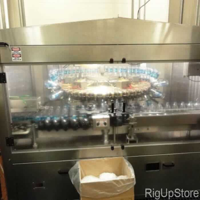 Automatic Bottle Filler With 18 Head Capper