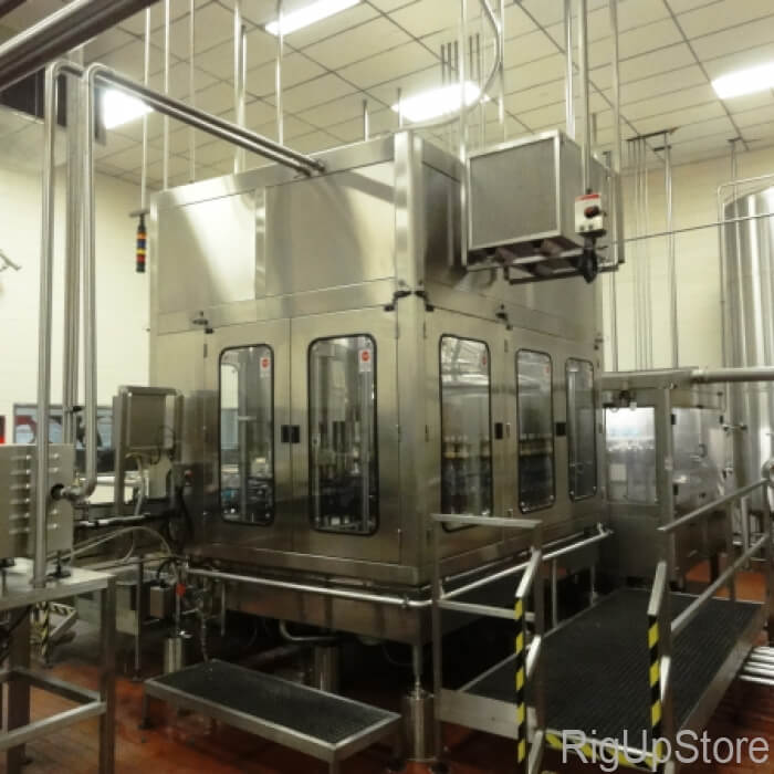 Automatic Bottle Filler With 18 Head Capper